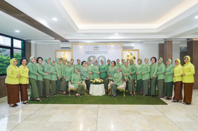 
					Peringatan HUT ke-80 Persit Kartika Chandra Kirana di Markas Kostrad