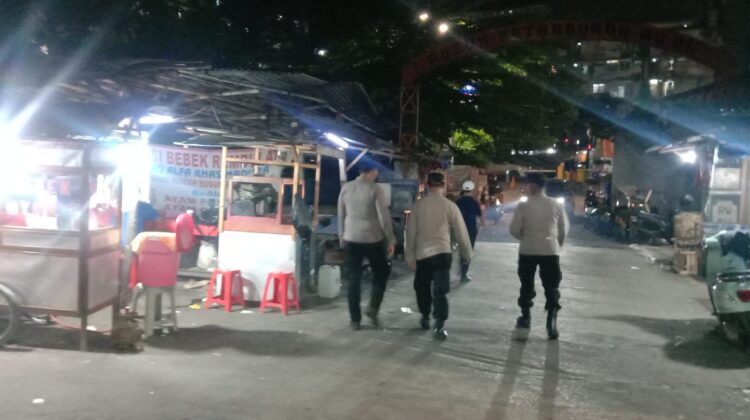 Polsek Metro Tanah Abang Gelar Patroli Cipta Kondisi Antisipasi Tawuran Warga