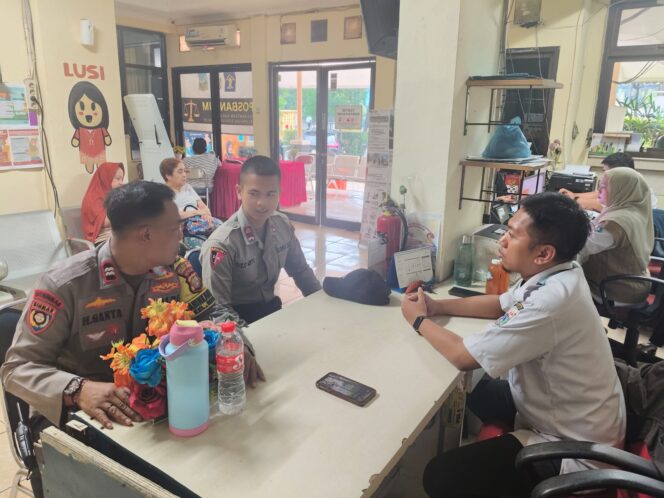 
					Kegiatan Latja Siswa Diktukba Polri Angkatan 52 SPN PMJ di Kelurahan Bendungan Hilir