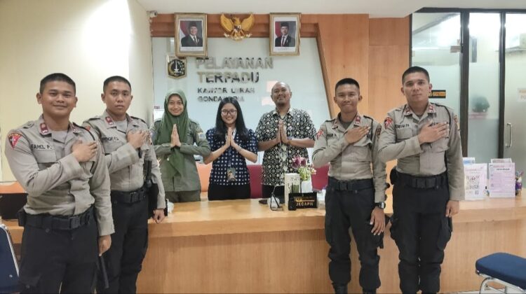 Sambang Humanis Bhabinkamtibmas Gondangdia, Libatkan Siswa Diktukba Polri 2026 Perkuat Keamanan Wilayah Menteng