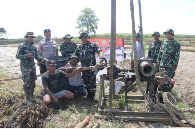 
					Wadan Satgas TMMD Reguler ke-128 Tinjau Pembangunan Sumur Bor untuk Lahan Pertanian, Pastikan Ketersediaan Air bagi Petani