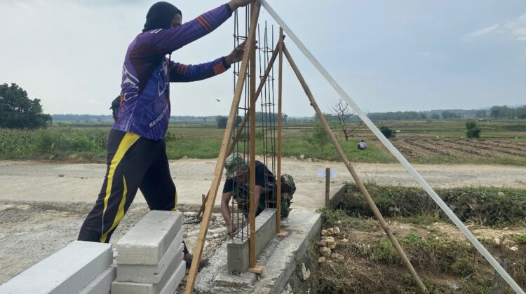 Di Ujung Desa, Tugu Prasasti Jadi Penanda Abadi Pengabdian TMMD