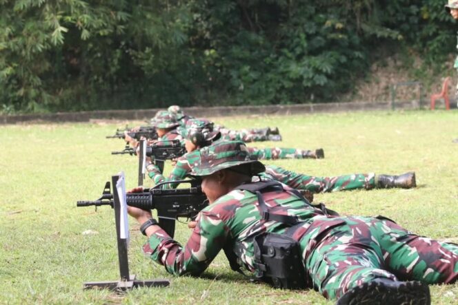 
					Asah Naluri Tempur, Kikav 1 Kostrad Gelar Latihan Menembak 100 Meter