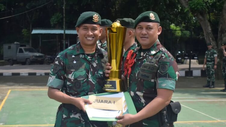 Pekan Olahraga Denpal Divif 1 Kostrad Ditutup, Kipal 2 Raih Juara Umum