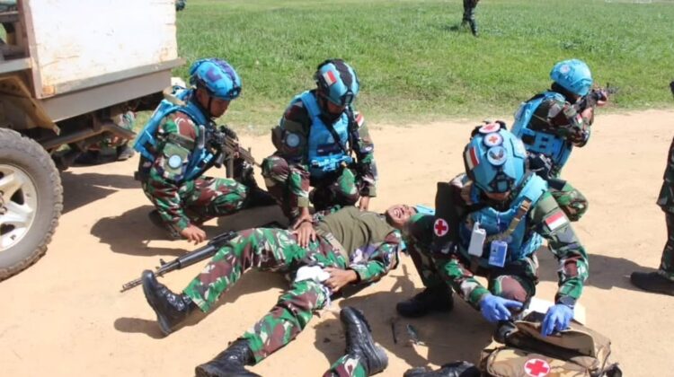 Satgas Indo RDB 39G MONUSCO Raih Apresiasi pada OEI Semester I Tahun 2026
