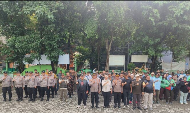 
					Siaga May Day 2026, Tiga Pilar Menteng Gelar Apel Gabungan 111 Personel