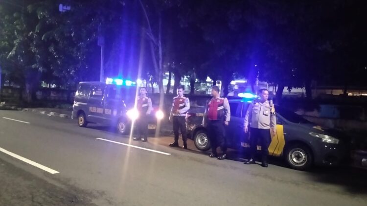 Penjagaan Jelang Subuh Polsek Sawah Besar Antisipasi Balap Liar di Gunung Sahari Raya