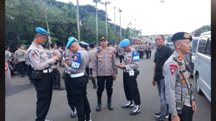 Ratusan Personel Gabungan Amankan May Day Fiesta 2026 di Silang Monas, Berlangsung Aman dan Kondusif