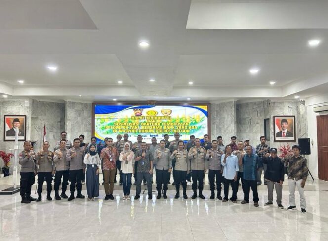 
					Dukung Ketahanan Pangan, BRI KC Cilegon Bersinergi dengan Polres Cilegon Sosialisasikan Bantuan Tani