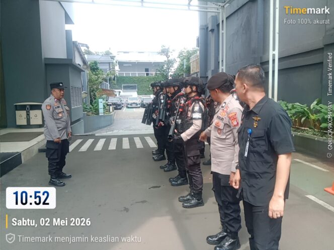 
					Siaga Antisipasi Unras di Kantor BGN Kebon Sirih, 17 Personel Gabungan Disiapkan