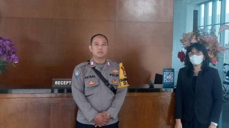 Bhabinkamtibmas Kenari Sambangi Gedung LAI, Perkuat Koordinasi Keamanan Lingkungan