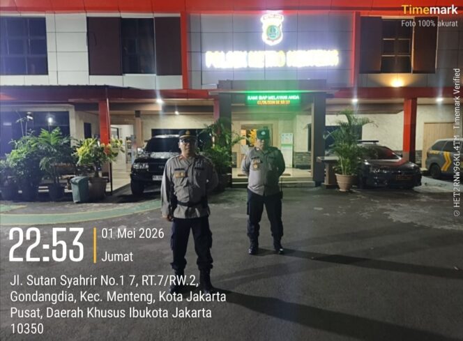 
					Apel Cipkon Menteng di Jalan Kalipasir Cikini, Patroli Malam Digeber Jaga Kondusivitas
