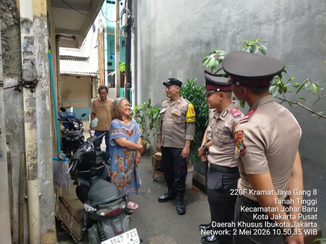 
					Pembinaan Siswa Latja Diktuk Bintara Polri di Polsek Johar Baru, Perkuat Pemahaman Tugas Binmas di Lapangan