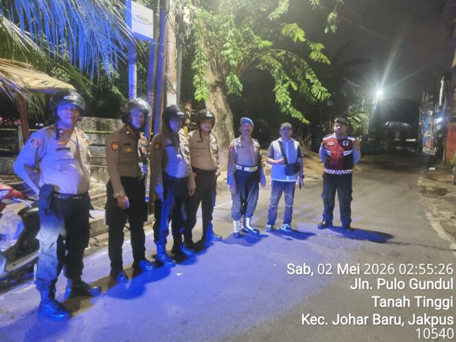 
					Cipkon Malam Hari Ditingkatkan, Polsek Johar Baru Tekan Potensi Gangguan Kamtibmas