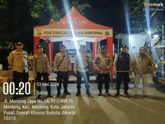 
					Perbatasan Menteng–Tenggulun Dijaga Ketat, Patroli Cipkon Tekan Kerawanan Malam