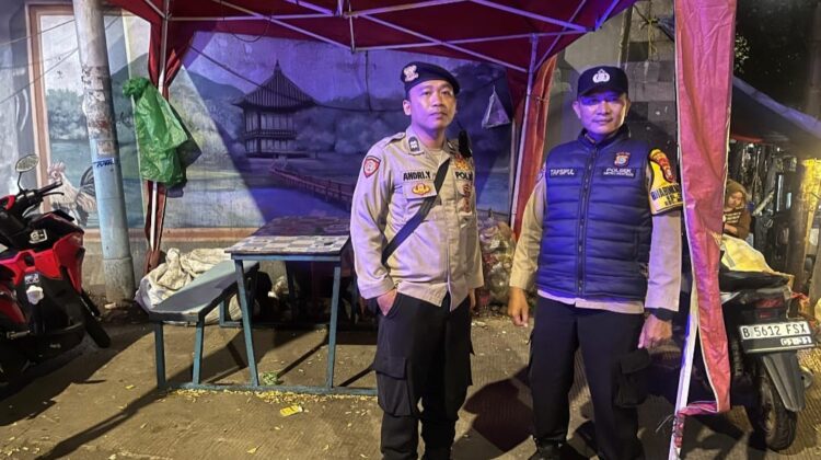 Perbatasan Kalipasir Dijaga Ketat, Polisi dan Warga Cegah Aksi Kriminal