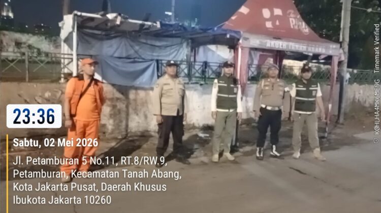Polsek Metro Tanah Abang Gelar Patroli Ops Cipta Kondisi Antisipasi Tawuran dan Gangguan Kamtibmas