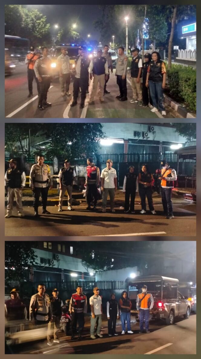 
					Patroli Tiga Pilar di Senen, 24 Personel Dikerahkan Jaga Kamtibmas