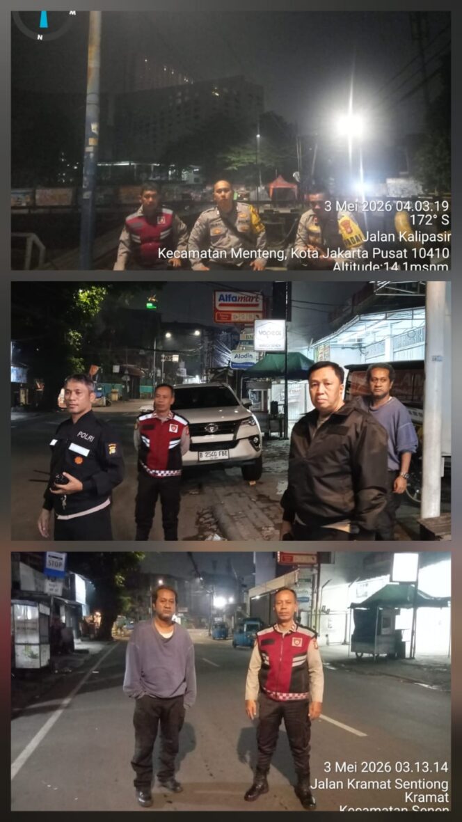 
					Polsek Senen Intensifkan Patroli Subuh, Situasi Wilayah Dilaporkan Aman Kondusif