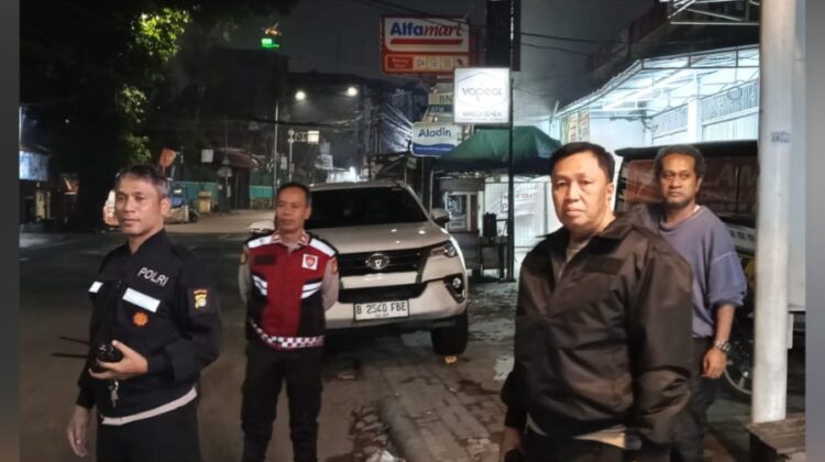 Polsek Senen Intensifkan Patroli Subuh, Situasi Wilayah Dilaporkan Aman Kondusif