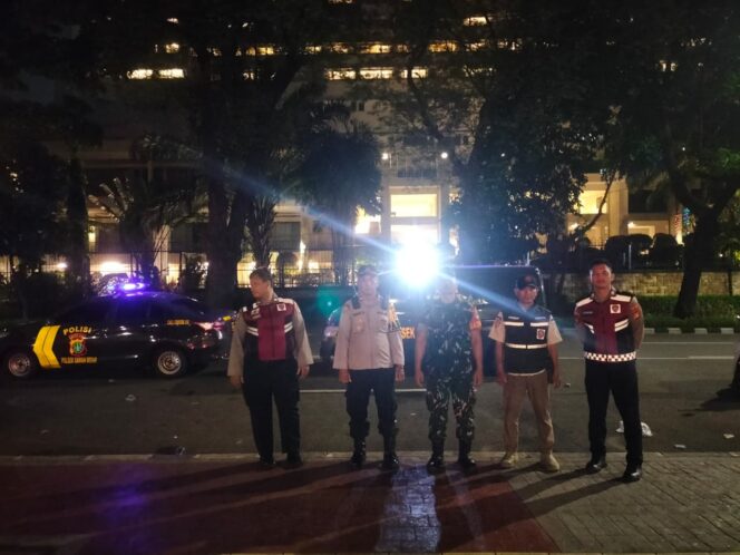 
					Patroli Malam Minggu 3 Pilar di Lapangan Banteng Jaga Situasi Tetap Kondusif