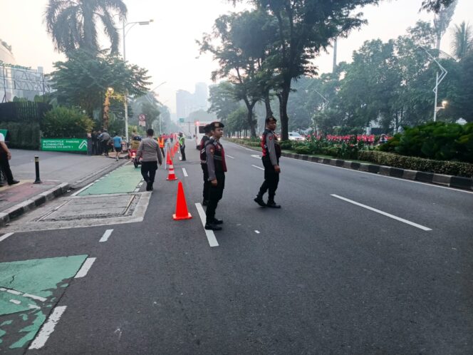 
					Personel Gabungan Amankan Kegiatan KARS RUN 2026 di Kawasan Senayan