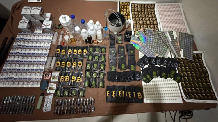POLDA METRO JAYA MEMBONGKAR CLANDESTINE LAB CARTRIDGE VAPE MENGANDUNG NARKOTIKA GOLONGAN II JENIS ETOMIDATE DI JAKARTA BARAT