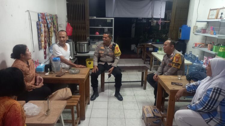 Polisi Sambangi Warga Kenari, Perkuat Sinergi dan Imbauan Kamtibmas