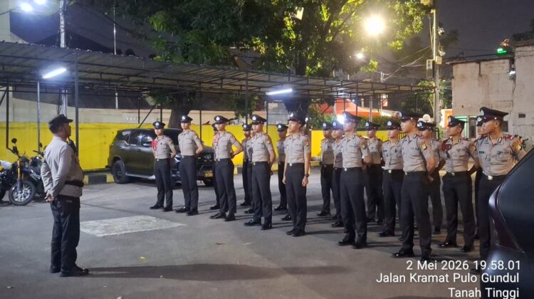 Apel Malam Siswa Latja Diktukba Polri, Tekankan Disiplin dan Kekompakan