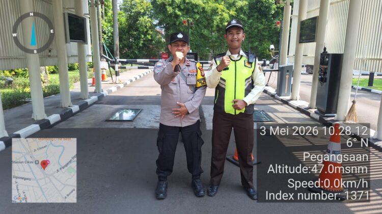 Bhabinkamtibmas Pegangsaan Sambangi Hotel DoubleTree, Perkuat Deteksi Dini Cegah Curanmor