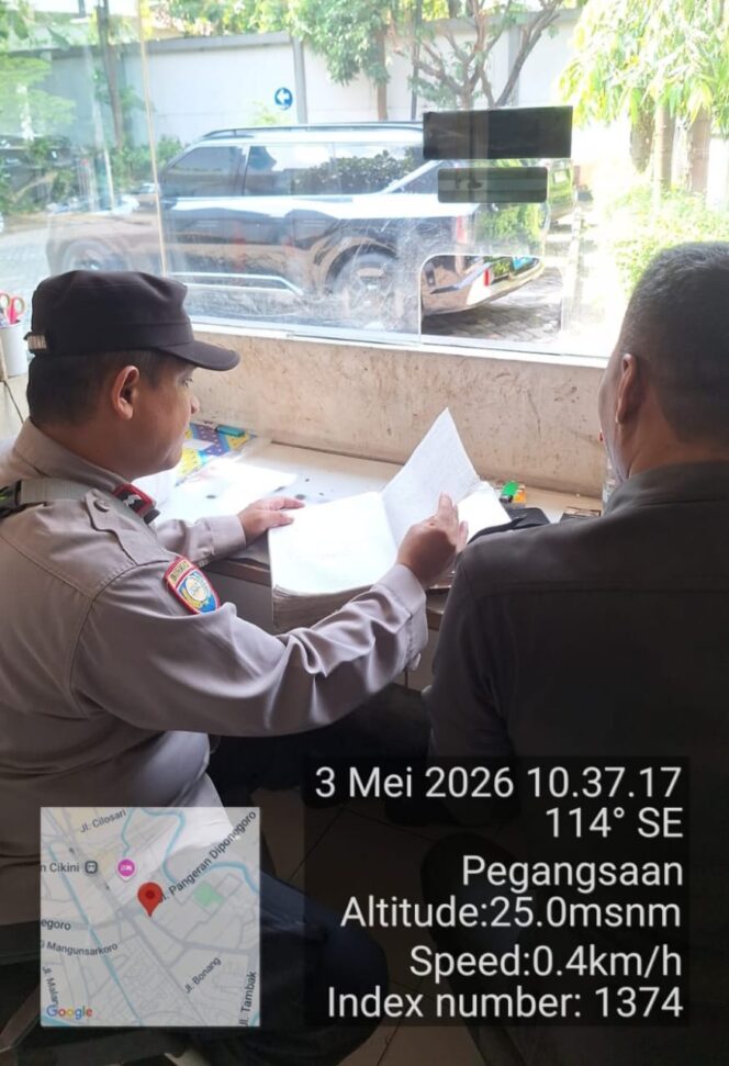 
					Sinergi Bhabinkamtibmas Pegangsaan Sambangi Gedung Graha Nusa Tiga, Perkuat Pengamanan Lingkungan Perkantoran