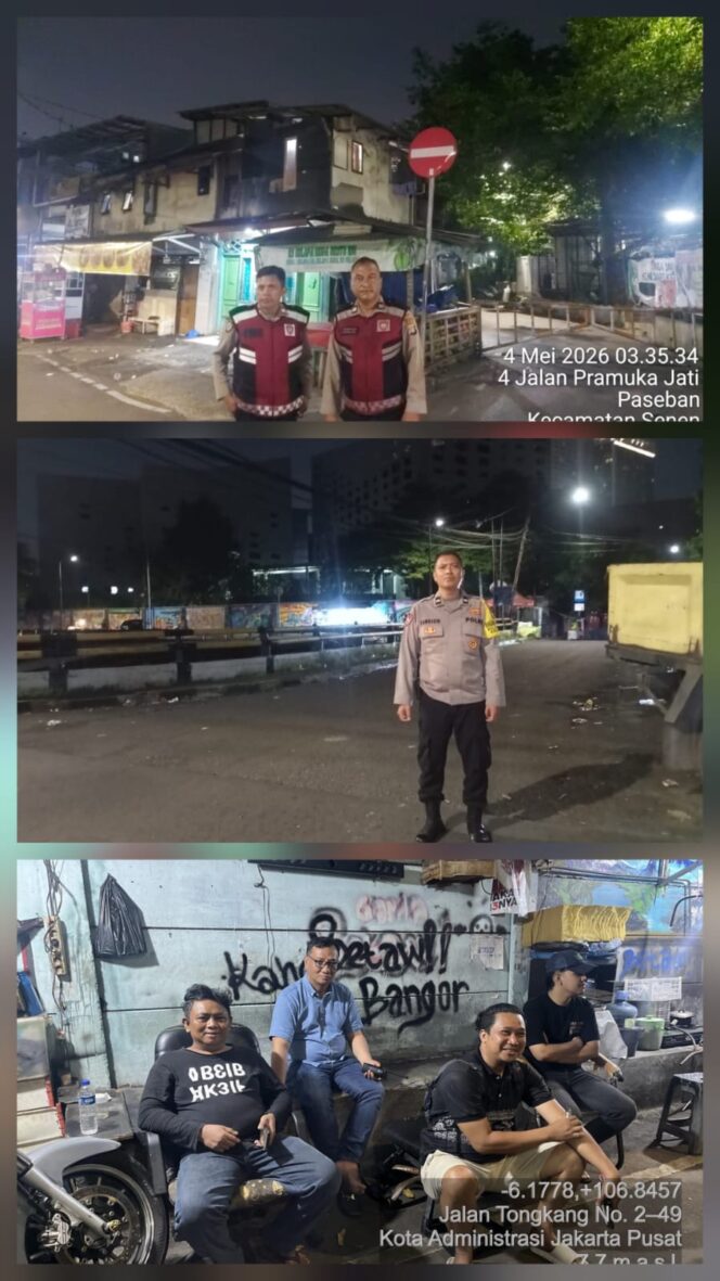 
					Polsek Senen Tingkatkan Patroli Dini Hari, Antisipasi Tawuran dan Kejahatan Jalanan