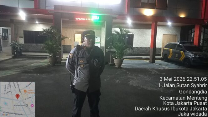 
					Siaga Kamtibmas Di Menteng, Apel Cipkon Jadi Awal Patroli Intensif Malam Hari