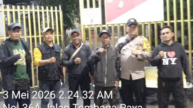 Bhabinkamtibmas Harapan Mulia Gerak Cepat, Polri Antisipasi Curanmor dan Tawuran Lewat Siskamling