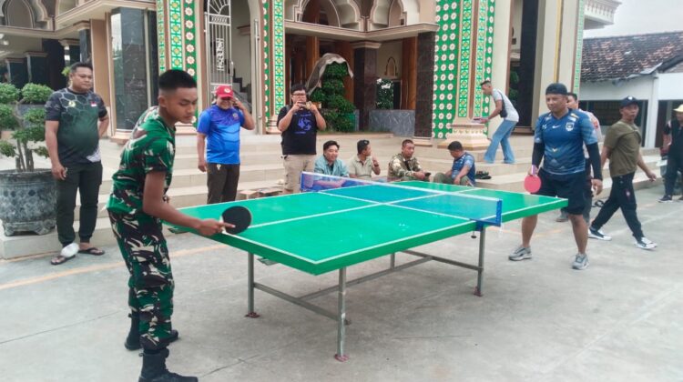 Sinergi TNI-Polri di TMMD 128: Dari Kerja Bakti hingga Olahraga Bersama Perkuat Kebersamaan