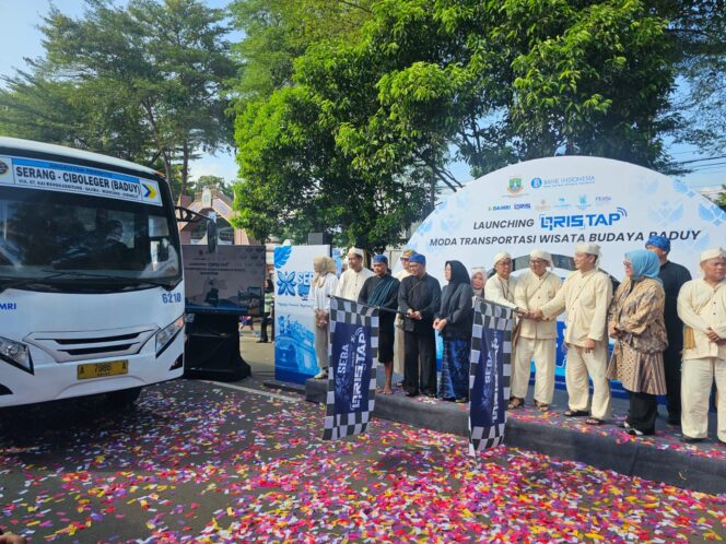 
					BRI Kanca Serang Dukung Launching QRIS Tap pada Moda Transportasi Wisata Baduy