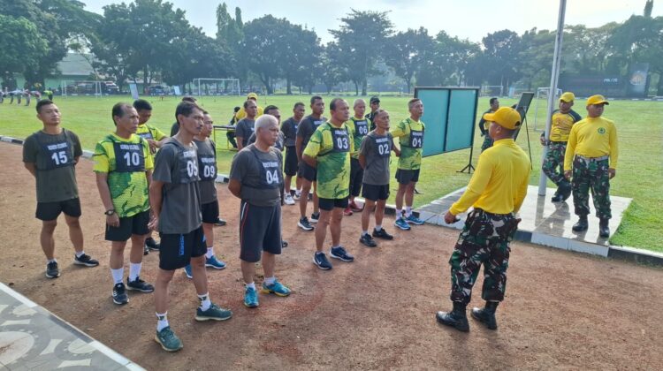 Korem 052/Wijayakrama Gelar Tes Kesamaptaan Jasmani Periodik I Tahun 2026