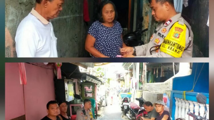 Polisi Sambangi RT/RW di Kramat, Pastikan Tak Ada Lokasi Persiapan Aksi Unjuk Rasa
