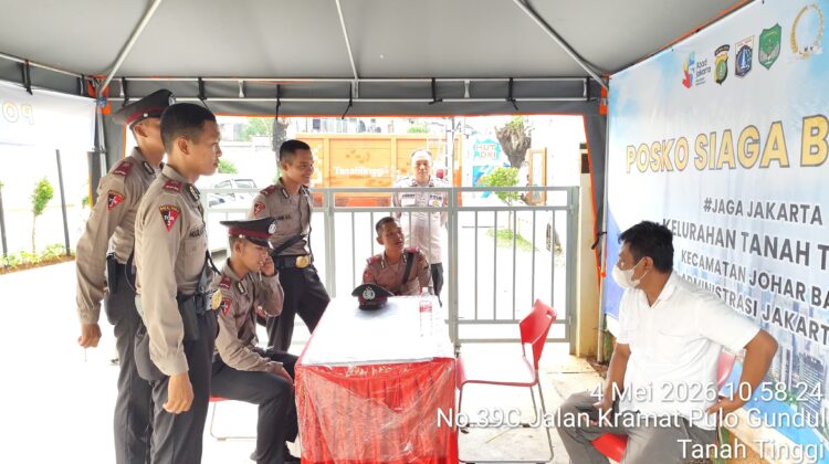 Siswa Diktuk Bintara Polri Jalani Latihan Binmas di Polsek Johar Baru