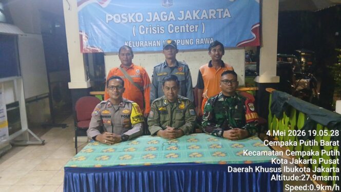 
					Sinergi 3 Pilar Jaga Kondusifitas Kampung Rawa Lewat Posko Jaga Jakarta