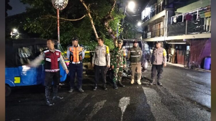 Patroli Tiga Pilar Digelar di Senen, Antisipasi Kerawanan Kamtibmas Malam Hari