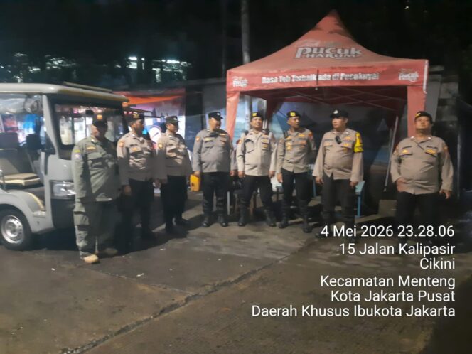 
					Perbatasan Kwitang–Kalipasir Dipantau, Patroli Cipkon Menteng Tekan Gangguan Kamtibmas
