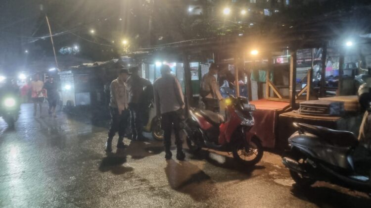 Polsek Metro Tanah Abang Gelar Apel dan Patroli Ops Cipta Kondisi Antisipasi Gangguan Kamtibmas
