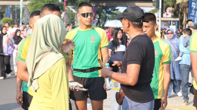 Kikav 1 Kostrad Gelar Stand Road to Show Kostrad Run TA 2026 di CFD Margonda