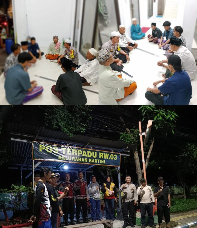 
					Fungsi Pembinaan Bhabinkamtibmas Dan Pos Terpadu Polri Bersama Warga Di Kartini” untuk Cegah Tawuran
