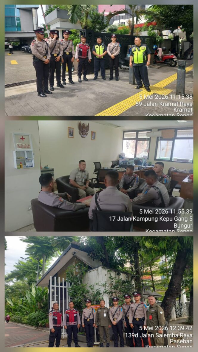
					Siswa Diktuk Bintara Polri Gelombang I 2026 Laksanakan Patroli dan Sambang Objek Vital di Senen