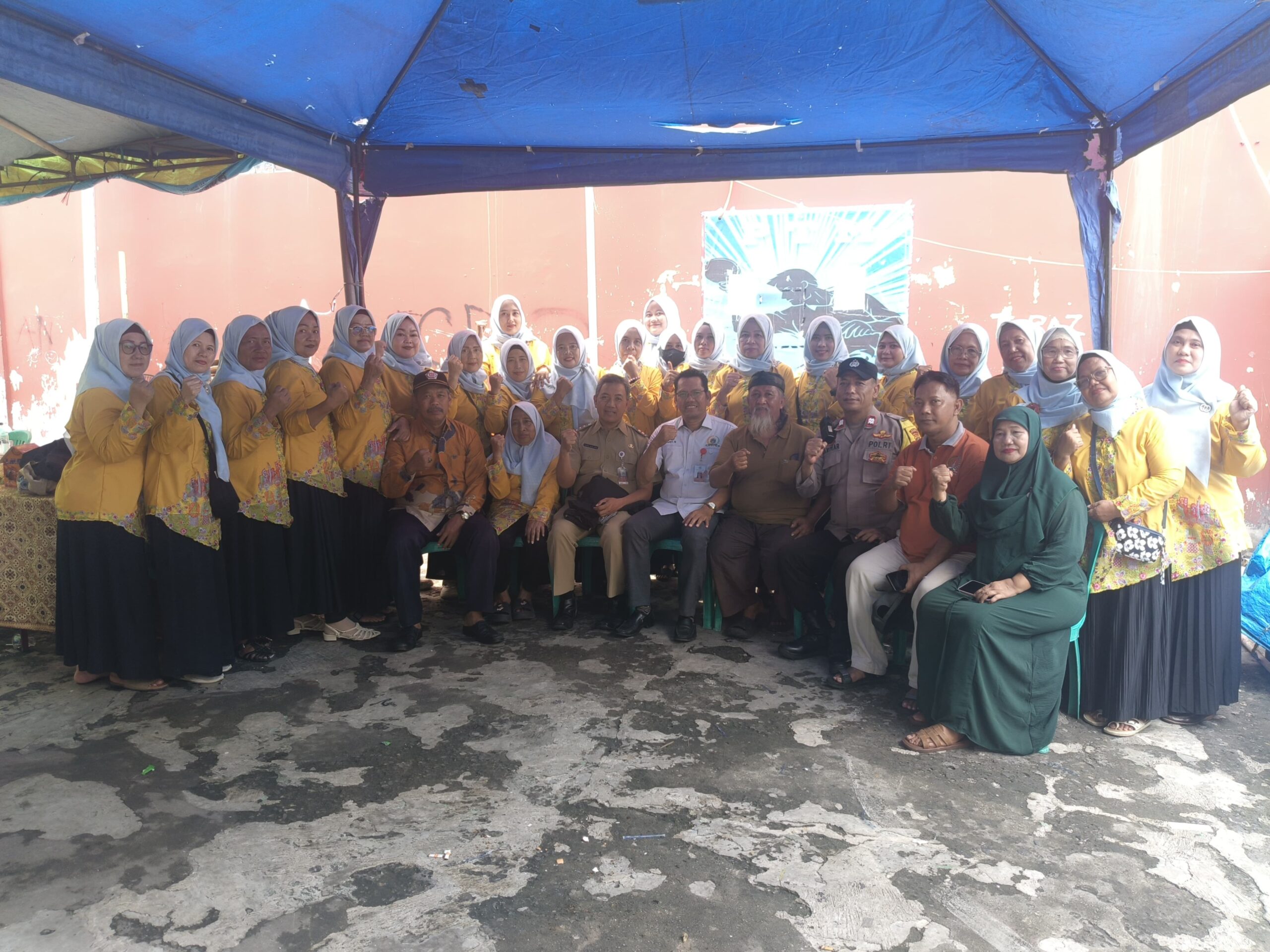 Monitoring Posyandu RW 02 Galur, 3 Pilar Perkuat Sinergi dan Imbauan Kamtibmas