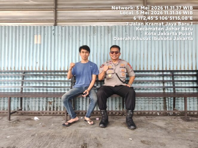 
					Kapolsubsektor Kayu Awet Sambangi Warga Johar Baru, Perkuat Kamtibmas dan Antisipasi Tawuran
