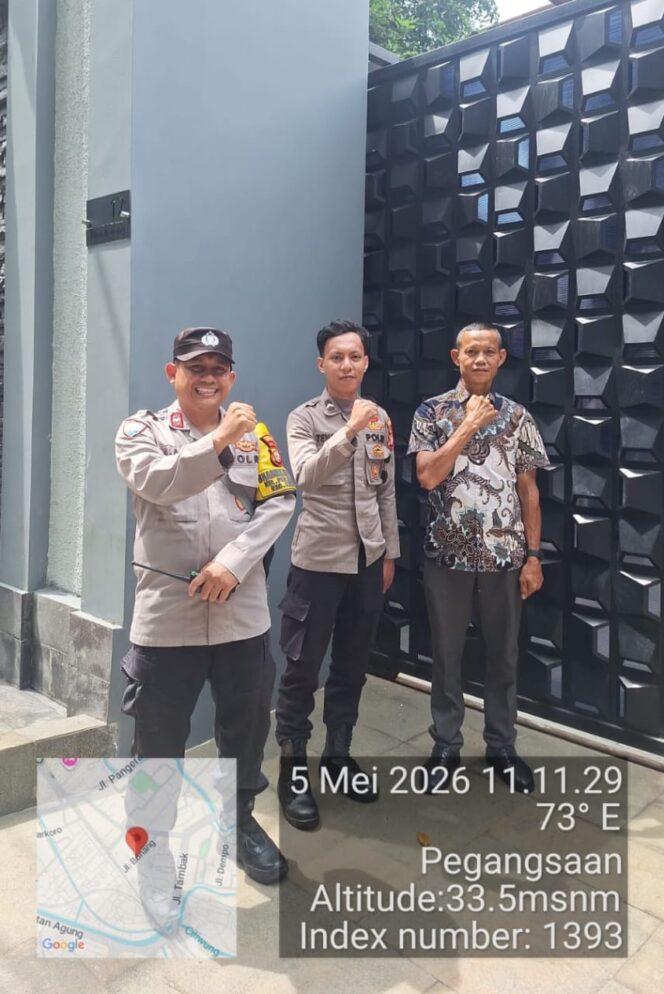 
					Patroli Humanis di Jalan Bonang, Bhabinkamtibmas Pegangsaan Perkuat Kewaspadaan Warga