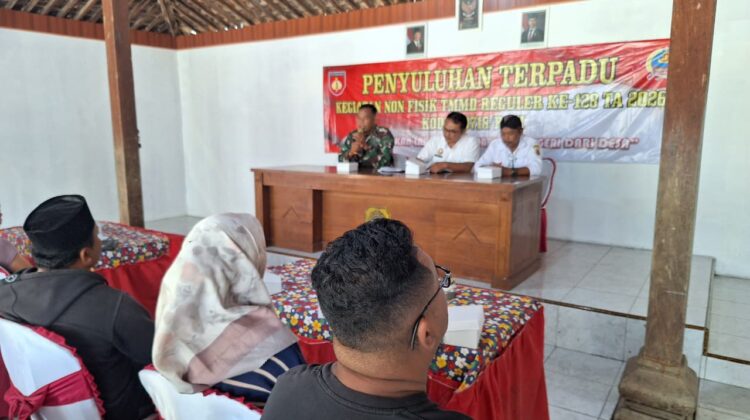 Dukung Kepastian Hukum, TMMD Reguler ke-128 Fasilitasi Sertifikasi Tanah di Winong
